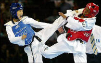 Спарринги в taekwondo